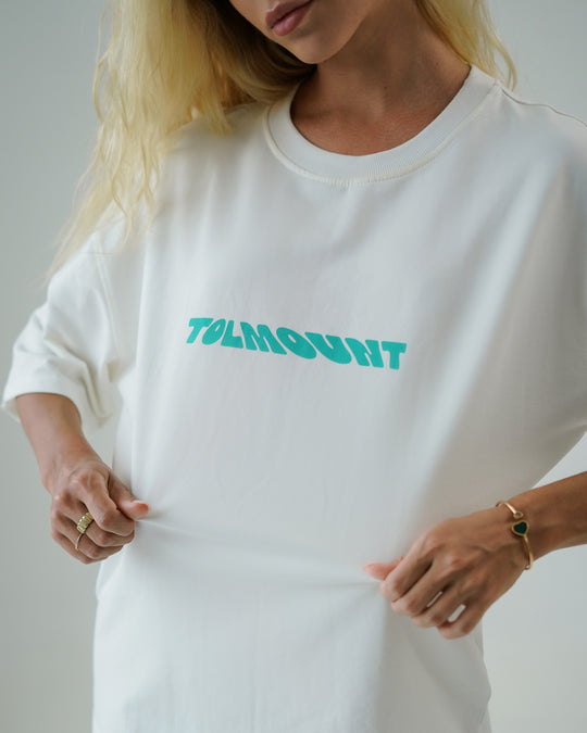 Tolmount [Think Less Feel More] T-Shirt - Milk