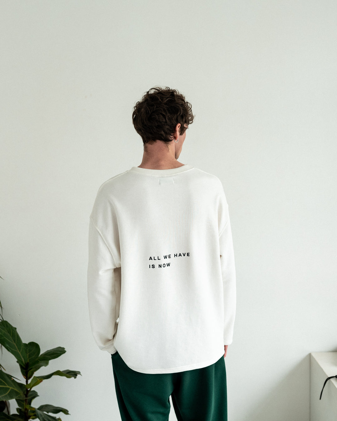 Embroidered Long Sleeve - Milk